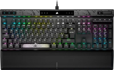 Corsair K70 MAX RGB Mechanical Gaming Keyboard Wired 8000Hz PBT UK Layout - Image 1 of 4
