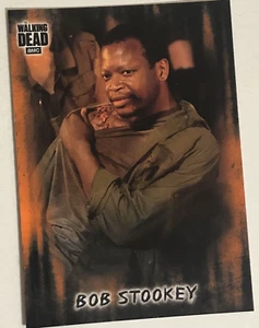 Walking Dead Trading Card #32 Bob Stookey Orange Border - Picture 1 of 2