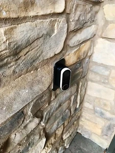 ¡Color negro! Combo de placa de pared de montaje en ángulo de 30 grados para cámara Nest Hello - Imagen 1 de 12