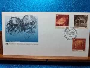 First Day Cover📮(3 stamps) The First Australians 1984 📮Sydney NSW - Bild 1 von 2
