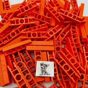 100 Knex Orange Ladder 2-Way Straight Connectors - Standard K'nex Parts - Picture 1 of 3