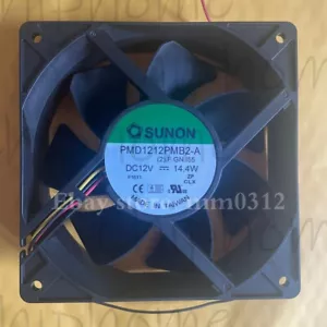 New SUNON 12038 PMD1212PMB2-A(2). GN 12V 14.4W large volume cooling fan - Picture 1 of 2