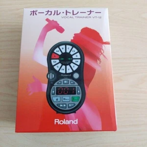 Roland VT-12 BK Vocal Trainer Ultimate Pocket Vocal Coach Black JP Analog VT12BK - Picture 1 of 10