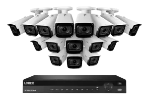 Lorex NC4K3MV-1616WB 4K Nocturnal NVR System,16Ch 3TB NVR, 16 4K Mot. Camera - Picture 1 of 8