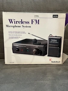 RADIO SHACK FM wireless microphone system 32-1221B - Picture 1 of 11