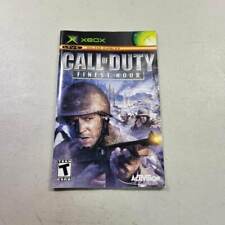 Call Of Duty Finest Hour Xbox  (Instruction) *Anglais/English