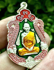 LP Ruay Wat Tako Original Box Magic Thai Buddha Amulet Charm Talisman Holy K927