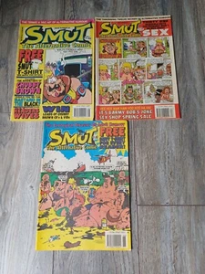 Vintage Smut The Alternative Comic x 7 Issues 80,82-84,87-89 Adult Humour 90's - Foto 1 di 7