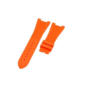 Correa de reloj de goma naranja 24x12,5 mm para Patek Philippe Nautilus - Imagen 1 de 6