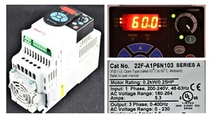 Allen Bradley 22F-A1P6N103/A PowerFlex 4M unidad de CA 0,25 HP 240 vacío probado bueno  - Imagen 1 de 9