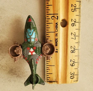 Mega-Force Micro Machines Jet Fighter Diecast Metal 2" Kenner KPT89 Vintage - Picture 1 of 5