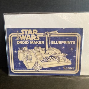 1977 KENNER--STAR WARS--DROID MAKER BLUEPRINTS (LOOK) - Picture 1 of 7