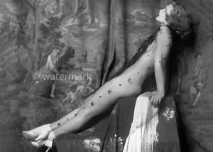 Ziegfeld Follies - Flapper Girl - 8 x 10 PUBLICITY PHOTO Vintage 1920s glamour - Picture 1 of 1