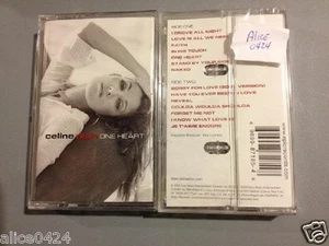 CELINE DION  ONE HEART  ORIGINAL CASSETTE  USA EDITION  SEALED Stand b Your Side - Picture 1 of 1