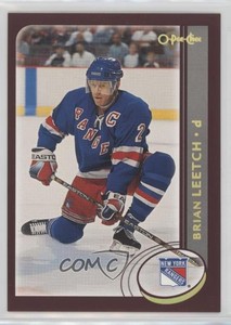 2002-03 O-Pee-Chee Factory Set Brian Leetch #57 HOF