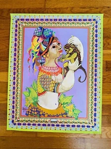 Bjørn Wiinblad The Four Corners of the World South, Lady of the South, Poster - Picture 1 of 7