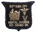 US Army Patch Vietnam 101. Luftlandedivision H&S 326. medizinisches Bataillon Abzeichen