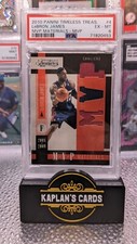 2010-11 Panini Timeless Treasures MVP Materials Lebron James Patch #/25 🌲 PSA 6