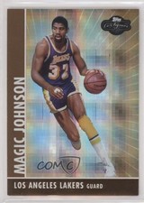 2008-09 Topps Co-Signers Bronze Hyper /50 Magic Johnson #100 HOF