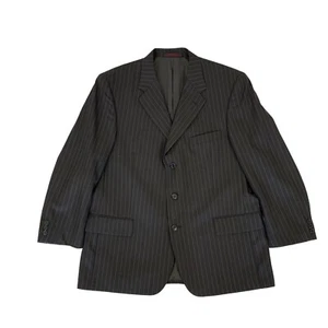 Cezar Del Prado Gray Blazer 44R Classic Fit Wool Blend Workwear Formal - Picture 1 of 4