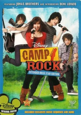 Disney Channel: Camp Rock - Featuring Jonas Brothers and Demi Lovato - DVD FS - Image 1 of 2