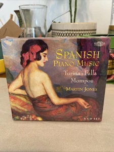 MARTIN JONES SPANISH PIANO MUSIC: TURINA, FALLA, MOMPOU NEW 3 -CD - Picture 1 of 6