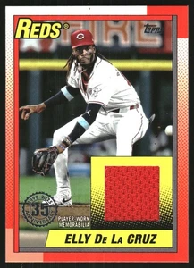 2025 Topps '90 Topps Relics #T90RED Elly De La Cruz - Picture 1 of 2