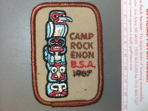 Parche Boy Scout Camp Rock Enon 0112NN - Imagen 1 de 1