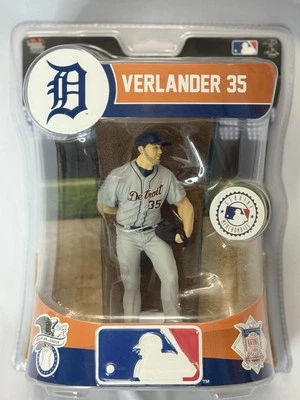 Imports Dragon MLB Justin Verlander Detroit Tigers 6” Figure Preowned Sealed - Image 1 of 4