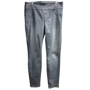Rock & Republic The Slimming Denim Curve Legging Jeans Size 16 Fever Pull On - Picture 1 of 6