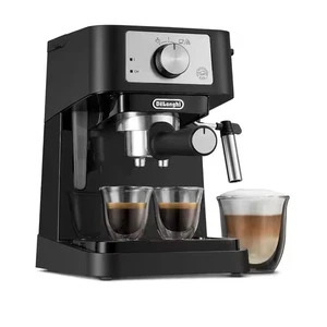 Manual 2- Cup Espresso Machine with 15 Bar Pump Pressure and Milk Frother Steam - Picture 1 of 12