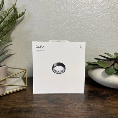 Size 14 - NEW!! Oura Ring Gen 4 (BLACK) - Image 1 of 4