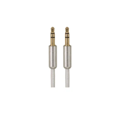 1m 3,5mm Klinke AUX-In Adapter Kabel für Kopfhörer Smartphone Tablet (weiß) - Bild 1 von 2