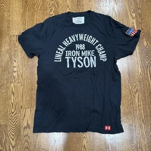 Camisa Campeón Mike Tyson Boxeo Adulto Lg/G Peso Pesado Manga Corta Bajo - Imagen 1 de 12