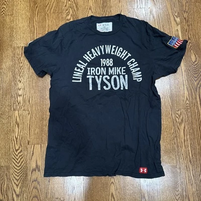 Mike Tyson Boxing Adult Lg/ G/G Heavy Weight Champ Shirt Short Sleeve Under - Image 1 of 4