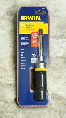 IRWIN Tools Ratcheting Screwdriver, 8-in-1 (1948774) - Image 1 of 4