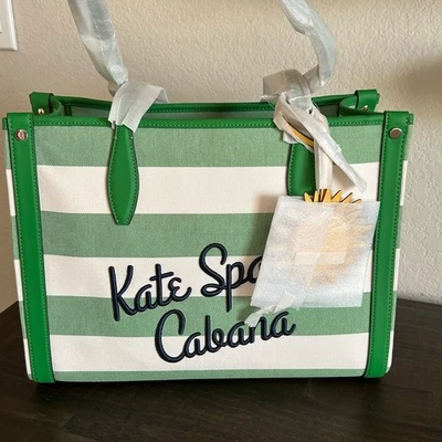 NWT - Market Cabana Canvas Medium Tote - Image 1 of 4