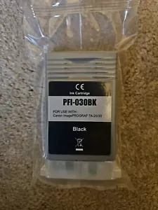 PFI-030 PFI030 Black compatible Ink Cartridge Ink tank Fit Canon IPF TA-20 TA-30 - Picture 1 of 1