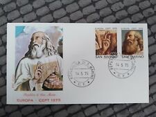 SAN MARINO FIRST DAY COVER 1975 EUROPA 