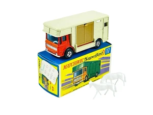 Matchbox Lesney Superfast MB17 Horse Box w/G Style Box - Picture 1 of 13