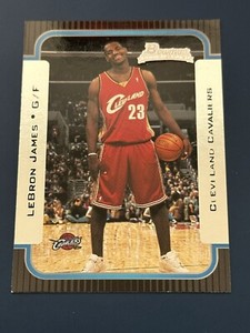 2003-04 BOWMAN BASKETBALL LEBRON JAMES ROOKIE CARD # 123 NM-MT