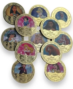 Walt Disney's 100 Jahre Of Wonder Münzen - Disney Prinzessinnen/Ariel Elsa Belle - Bild 1 von 27
