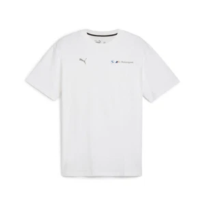 Original BMW M Motorsport T-Shirt ESS+ Logo Tee Men White - Picture 1 of 3