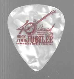40th Anniversary Huck Finn Jubilee Guitar Pick (2016) - Imagen 1 de 1