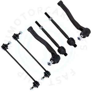 6x Fits Chevrolet Aveo Aveo5 Pontiac G3 Wave Front Tie Rod Ends Sway Bar End - Picture 1 of 7