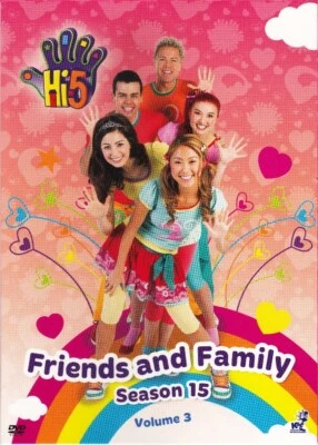Hi-5 House Season 15 Vol.3 Friends & Family DVD 2014 Australia TV Show Region 0 - Image 1 of 4
