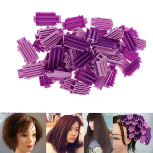 50 Stück Dauerwelle Stäbe Haar Barber Clip Lockenwickler Maker Styling Diy - Bild 1 von 9
