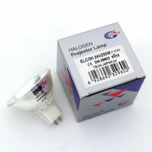 Microscope Lamp 13163/5H ELC/5H GX5.3 JCR 24V250W/5H 500hour Lamp Light - Picture 1 of 2