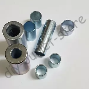 12mm ID x 18mm OD STEEL BUSH SPACER SLEEVE DISTANCE TUBE ROUND MANY SIZE HOLLOW - Picture 1 of 4