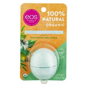 Paquete de 6 esferas de bálsamo labial orgánico eos, menta dulce - Imagen 1 de 2